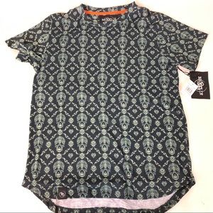 Brooklyn Standard Allover Skull and Scrollwork Tee